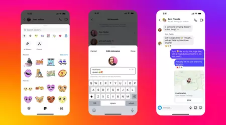 Instagram voegt realtime geo-gegevens en bijnamen toe aan persoonlijke berichten