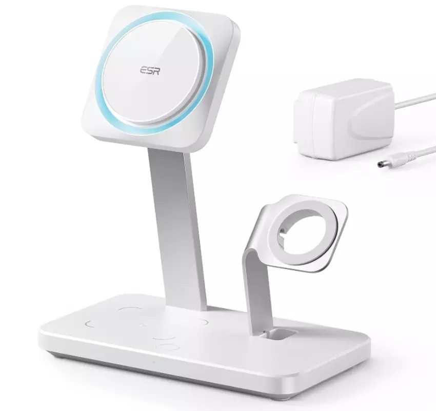 ESR HaloLock 3-in-1 draadloos snelladen station