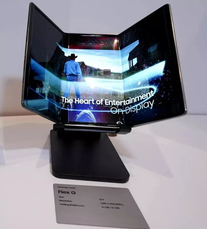 Samsung Flex G concept opvouwbaar apparaat