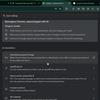 Wachtwoord reset menu in Chrome