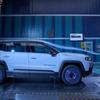De nieuwe Jeep Compass in een windtunnel.