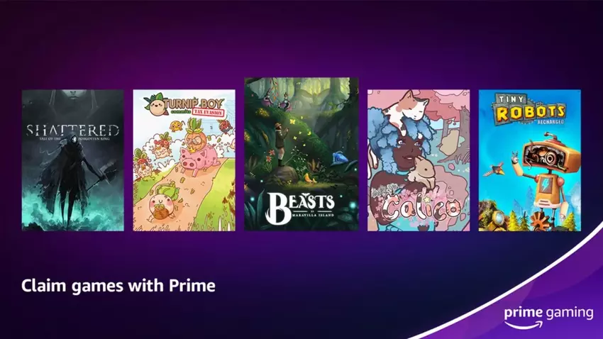 Amazon voegt acht nieuwe games toe aan Prime Gaming-catalogus