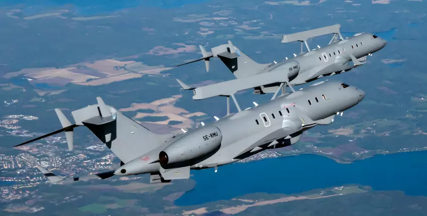 Onverwacht: Oekraïne krijgt niet één, maar twee Zweedse Saab 340 AEW&C (ACS 890) langeafstandsradar detectie- en controlevliegtuigen. 