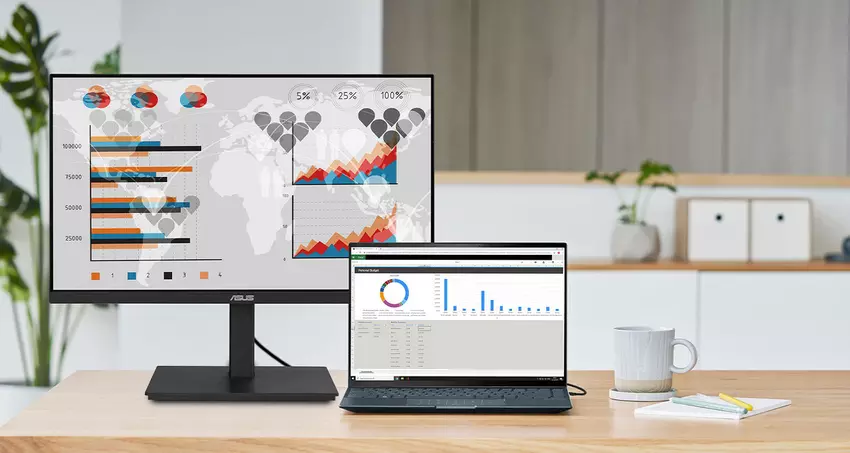 ASUS heeft een QHD-bedrijfsmonitor onthuld met 100Hz framerate en tot 90W stroomoverdracht via USB-C voor €365