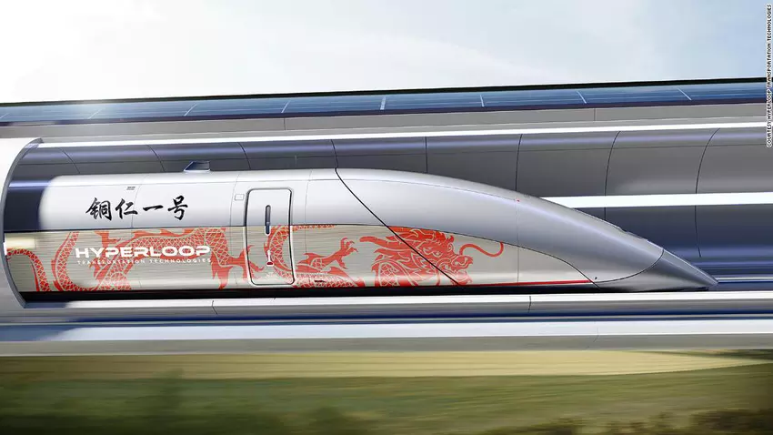 Chinese hyperloop zal Hangzhou en Shanghai verbinden - de route van 150 km duurt 15 minuten