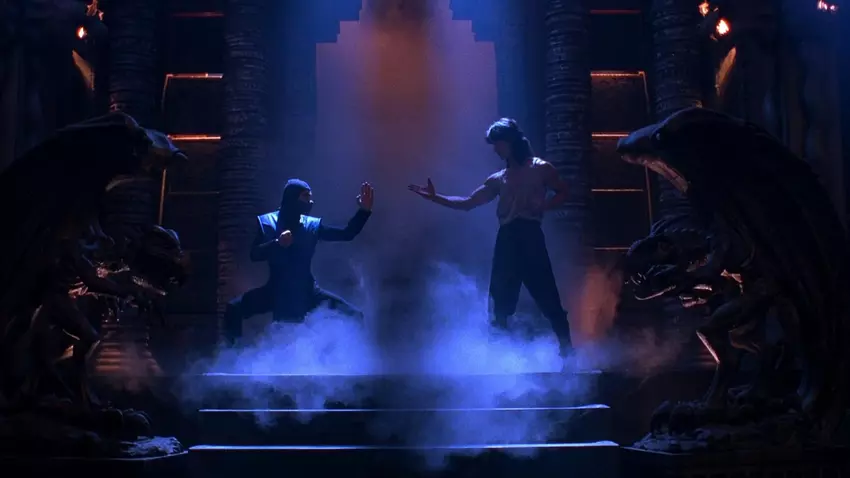 Een still uit de film Mortal Kombat uit 1995