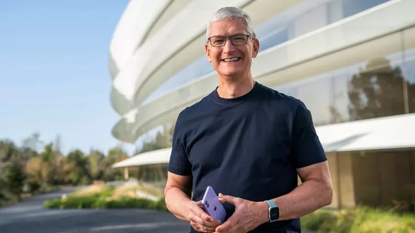 Tim Cook over het financiële verslag