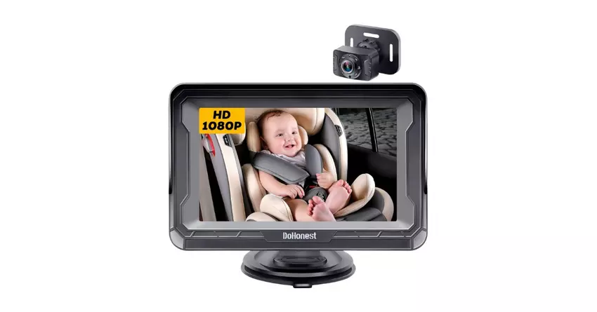 DoHonest Beste baby auto monitor met nachtzicht