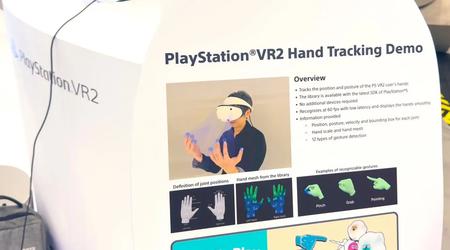PlayStation VR2 kan je handen volgen zonder controllers