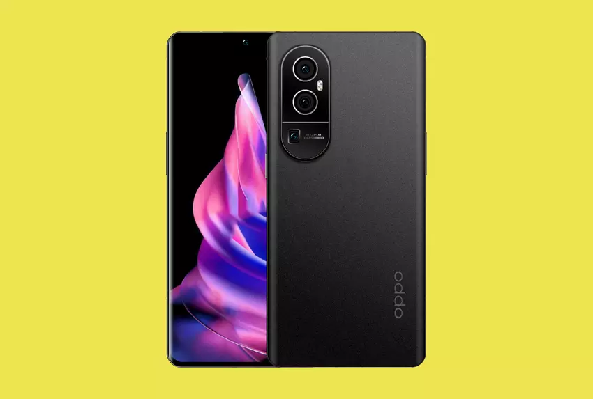 Zo ziet de OPPO Reno 10 Pro+ eruit: een smartphone met een 120Hz OLED-scherm en Snapdragon 8+ Gen 1 chip.