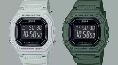 Casio introduceert betaalbare W-218H met achtergrondverlichting en 7-jarige batterij