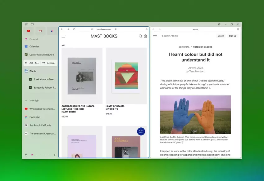Browser brengt Arc uit voor Windows