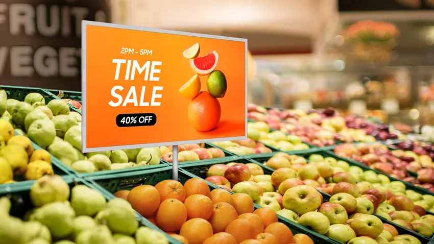 Samsung onthult ultra-efficiënt scherm voor digitale reclame dat tot 200 dagen kan werken zonder op te laden