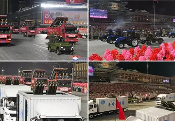 DVK toonde een vloot tractoren met ...