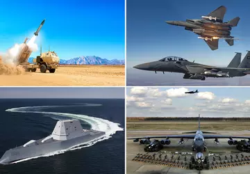 B-52 kernbommenwerpers, Zumwalt hypersonische destroyers, Virginia ...