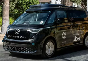 Uber heeft de VW ID. Buzz ...