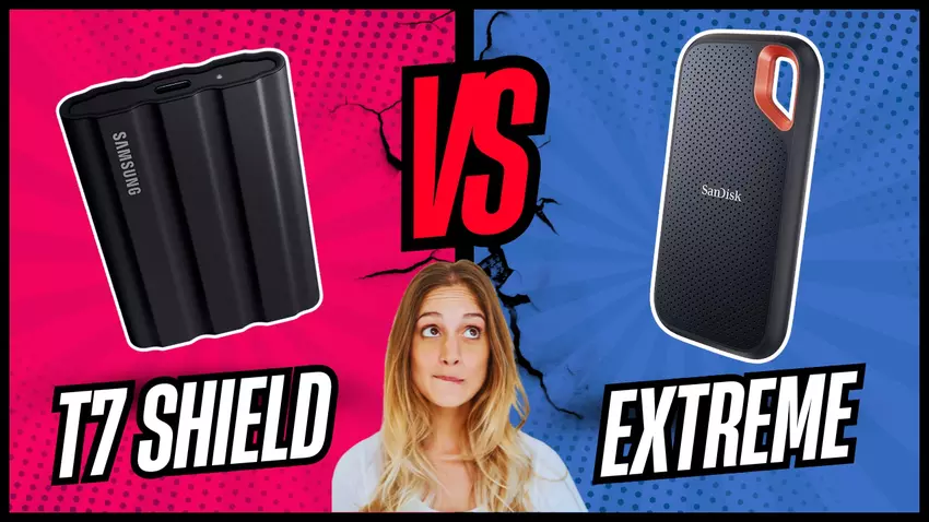 T7 Shield versus Extreme Portable