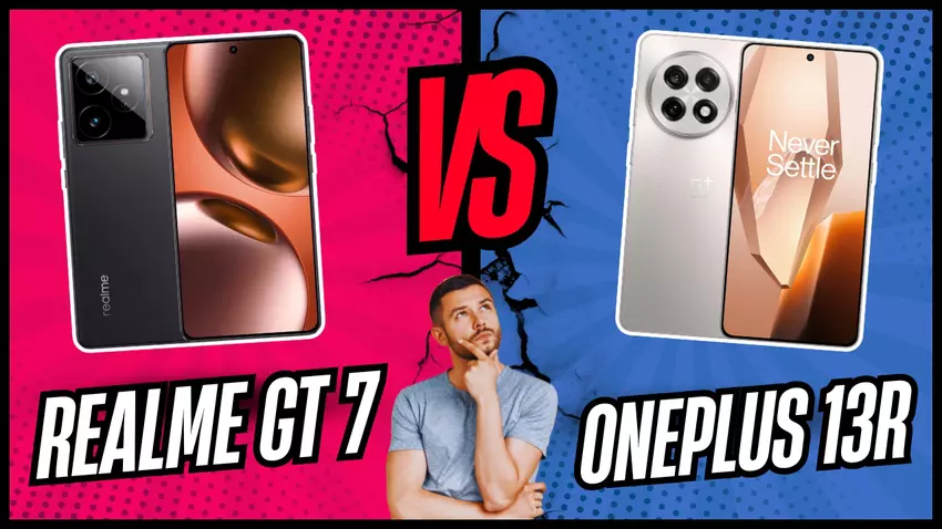 Realme GT 7 vs OnePlus 13R