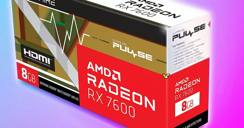 AMD Radeon RX 7600 wordt met 269 dollar de goedkoopste videokaart van de nieuwe generatie
