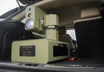 In Oekraïne is het laserkanon SlimBeam ...