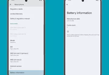 Android 15 geeft een melding wanneer ...