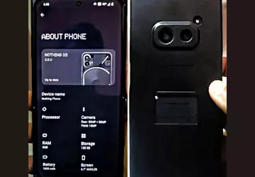 Een prototype van de Nothing Phone ...