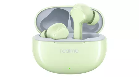 De realme Buds T110 met Bluetooth 5.4, IPX5-bescherming en een batterijduur tot 38 uur debuteert buiten China op 15 april.