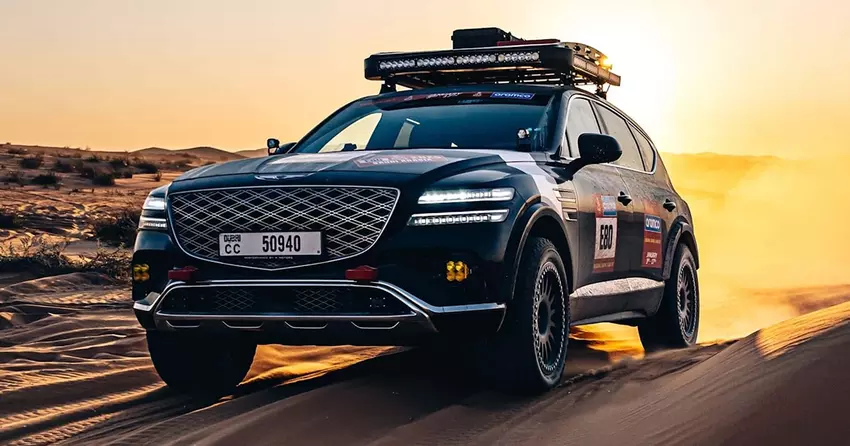 Genesis heeft een off-road GV80 gebouwd ter ere van de Dakar-winnaar van 1983 