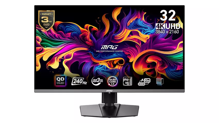MSI MPG 321URX QD-OLED 144Hz 32 inch monitor