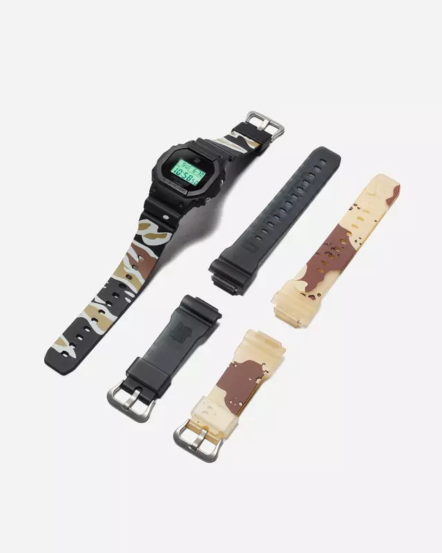 Casio G-Shock x Undefeated DWE5600UD-1. Illustratie: Undefeated