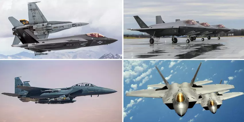 De Amerikaanse luchtmacht blaast de legendarische "William Tell" competitie nieuw leven in, waarin F-35 Lighnting II, F-22 Raptor en F-15 Eagle gevechtsvliegtuigen het tegen elkaar opnemen.