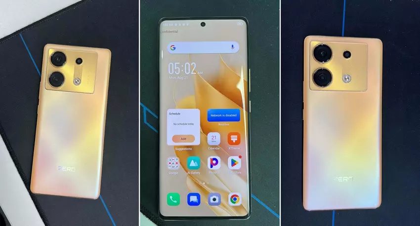 Dimensity 1100, 21GB RAM en een 50MP camera aan de voorkant met 4K UHD en 60 FPS ondersteuning - Infinix Zero 30 5G specificaties zijn bekend