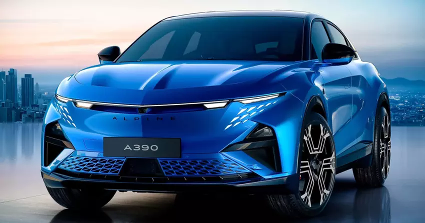 Alpine A390 debuteert als concurrent van 469 pk met drie motoren voor de Porsche Macan Electric