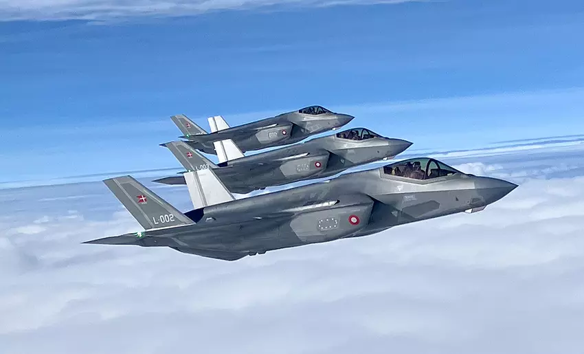 De nieuwe Deense F-35A