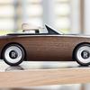 Details van de Rolls-Royce Cameo miniatuur sculptuur