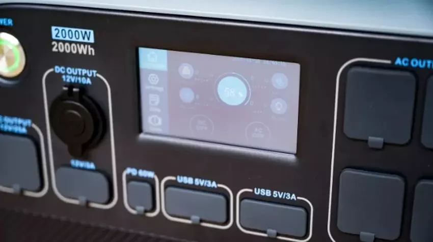 BLUETTI AC200P backup stroomvoorziening huis