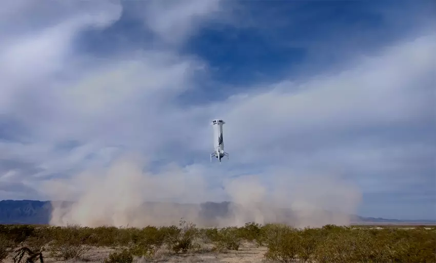 Blue Origin heeft met succes een New Shepard-raket gelanceerd na een pauze van 15 maanden vanwege het mislukken van de NS23-missie.