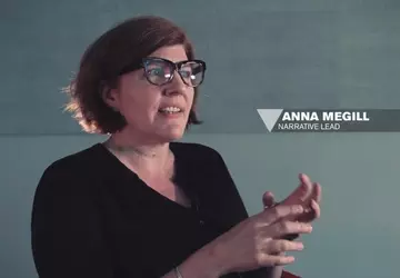 Anna Magill, de hoofdrolspeelster van de ...