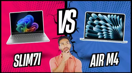 Lenovo Slim7i vs Apple MacBook Air M4: Vergelijking