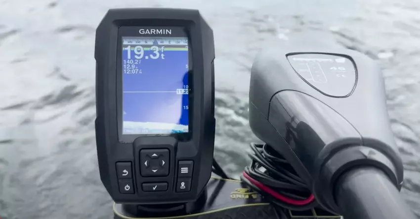 Garmin Striker 4 visvinder voor kajak