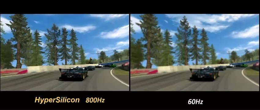 HKC gamer monitor met 800Hz verversingssnelheid