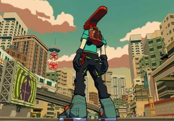 Bomb Rush Cyberfunk, een platformgame geïnspireerd ...