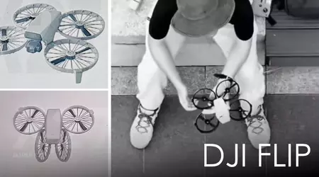 DJI bereidt de lancering voor van een nieuwe opvouwbare Flip-drone: foto's en videodetails van een insider