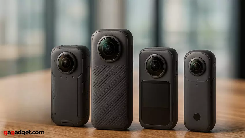 meeslepende actiecamera