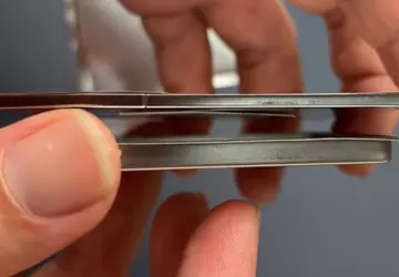 Nieuwe foto toont aan hoe dun ...