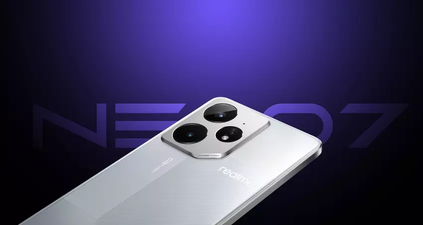 Realme maakt zich op voor de onthulling van een nieuwe Neo 7-smartphone in India, samen met een aantal hoofdtelefoons