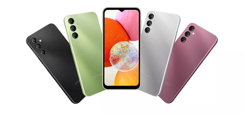 Galaxy A14. Illustratie: Samsung