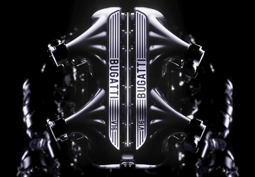 Bugatti heeft een nieuwe V16 hybride ...