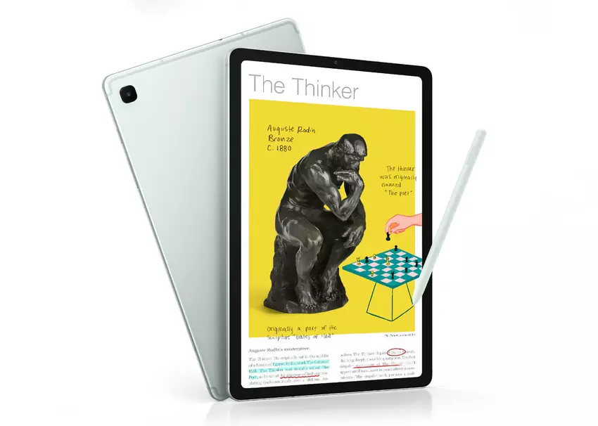Een insider heeft onthuld hoe de Samsung Galaxy Tab S6 Lite (2024) eruit zal zien in de nieuwe Mint kleurstelling
