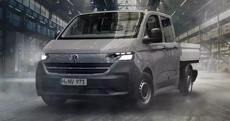 De nieuwe VW Transporter DoKa met ...